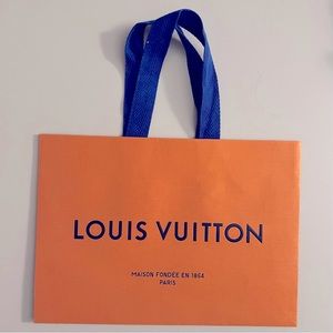 Louis Vuitton Narrow Gift Bag 11” x 2.25” x 7.75”